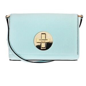 Kate Spade Newbury Lane Sally Saffiano Leather Croasbody Bag Grace Blue